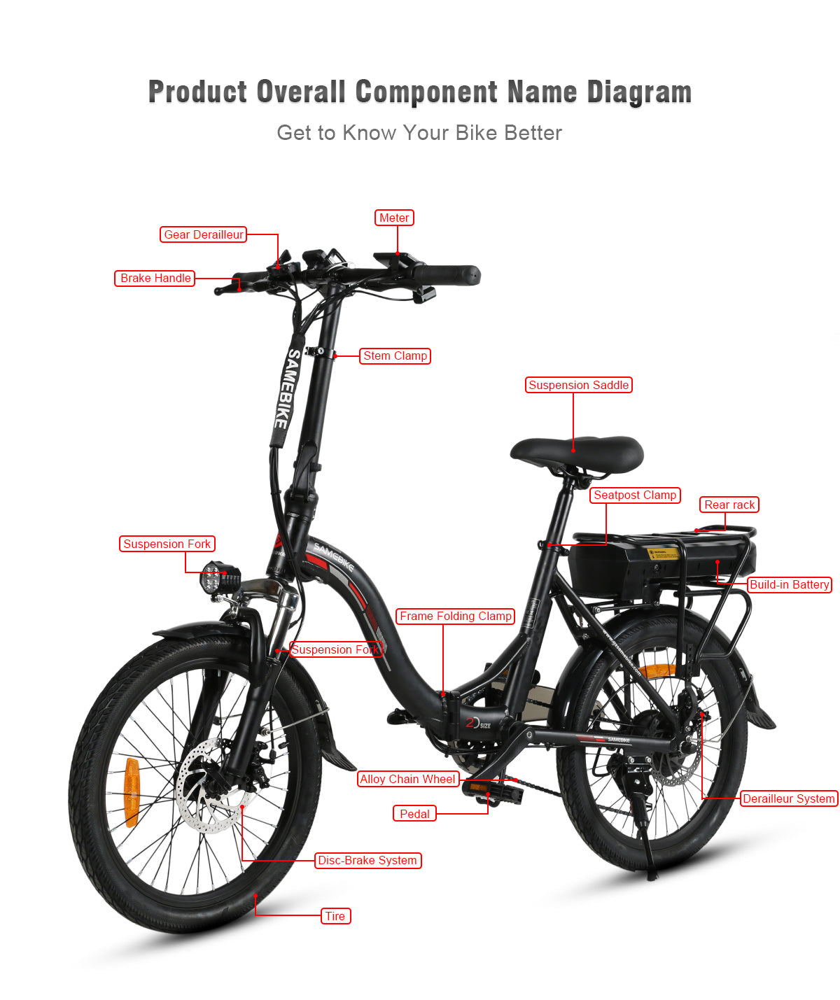 Samebike jg20 sale